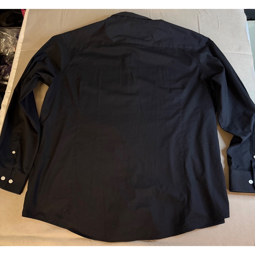 Antigua Texas Tech Red Raiders Mens 2XL Black Button Down Long Sleeve Shirt - Picture 7 of 9